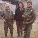 Борика Митрић са ратним командантима