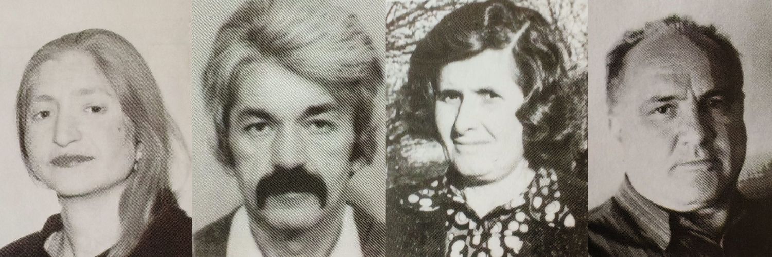 Гордана Ђурић (1958), отета 21.08.1999. године; Тодор Живковић (1949), отет 02.08.1999. године; Милица Славковић (1930), отета 02.06.2000. године; Владимир Спасић (1936), отет 19.05.1998. године. 